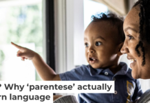 Emphasizing the sounds of certain words to young children can help them retain language, not confuse them about speaking properly. MoMo Productions/DigitalVision via Getty Images